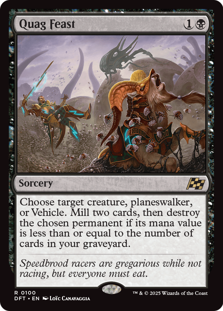 Quag Feast (DFT-100) [Aetherdrift] Foil