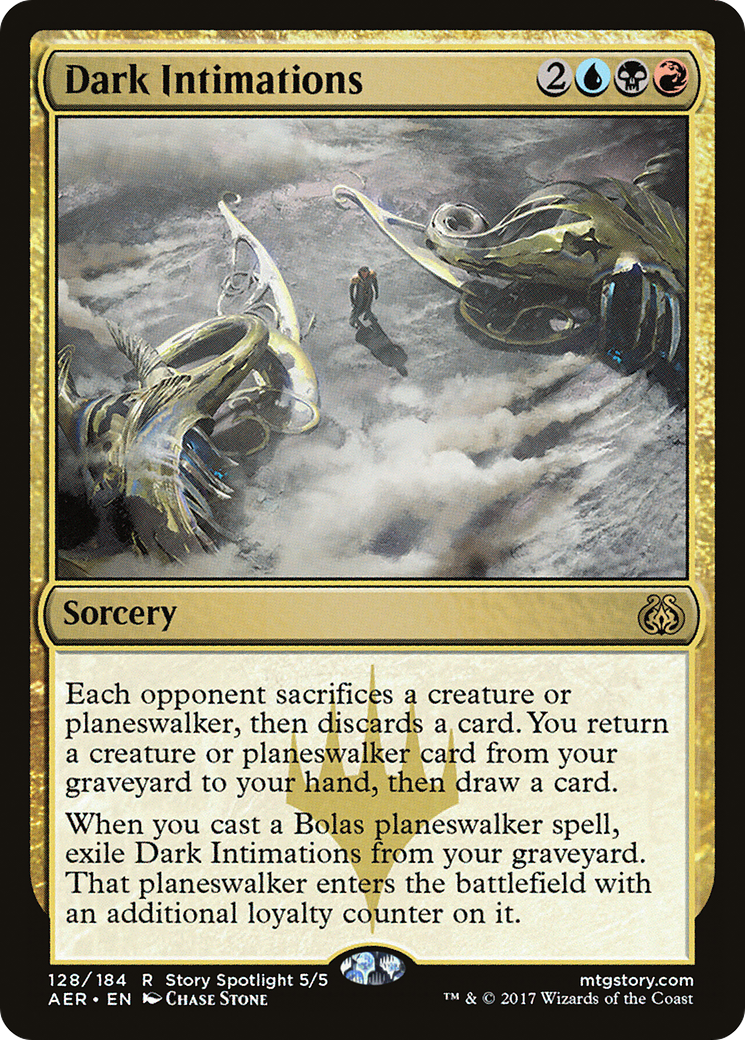 Dark Intimations (AER-128) [Aether Revolt] Foil