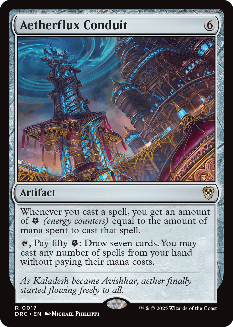 Aetherflux Conduit (DRC-017) [Commander: Aetherdrift]