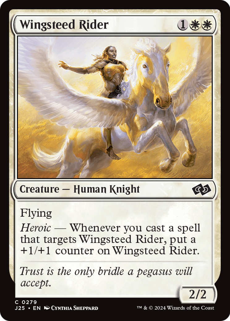 Wingsteed Rider (J25-279) [Foundations Jumpstart]