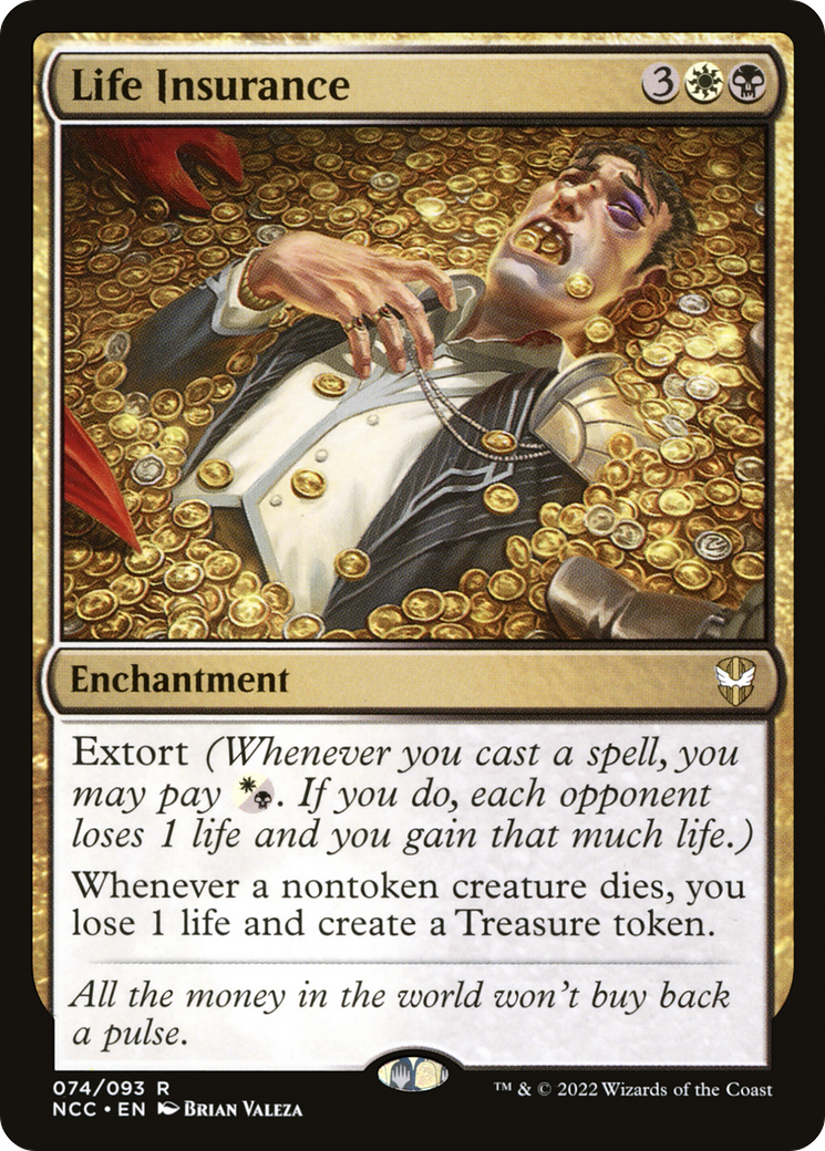 Life Insurance (NCC-074) [New Capenna Commander]