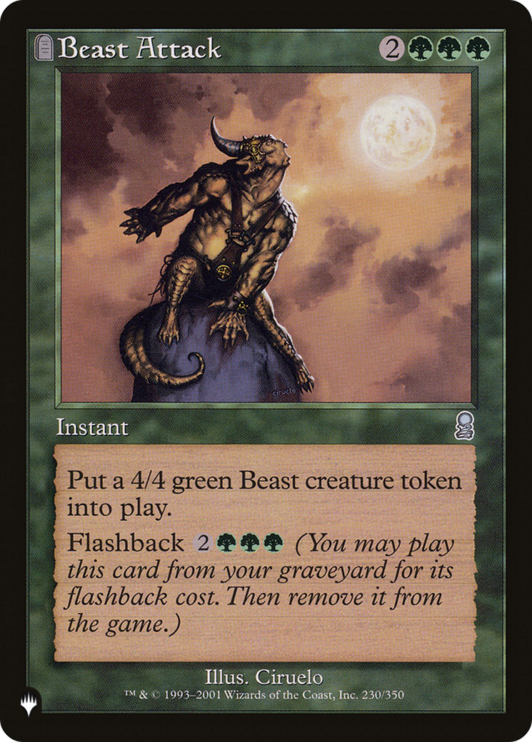 Beast Attack (LIST-ODY-230) [The List]