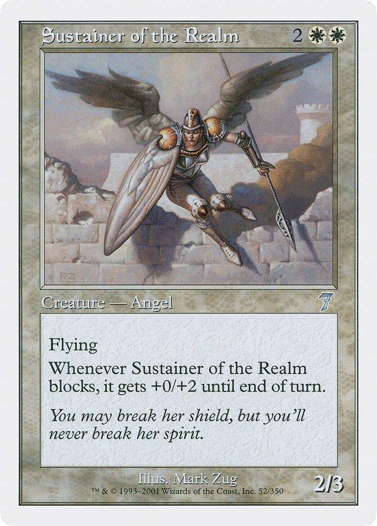Sustainer of the Realm (7ED-052) [7th Edition]