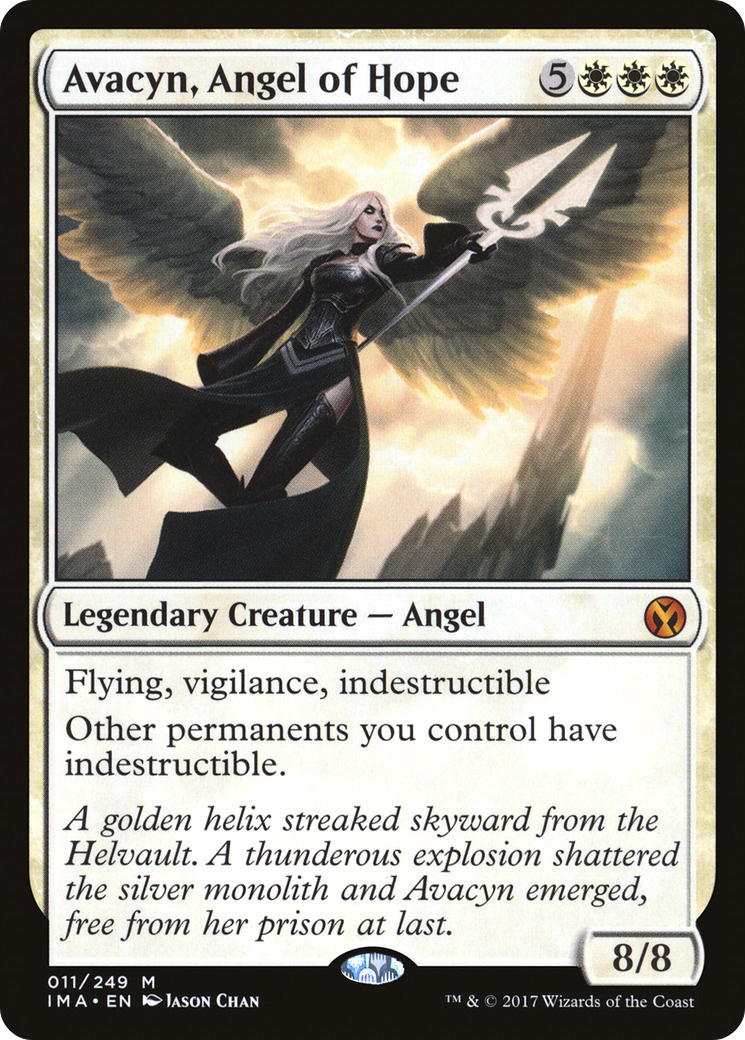 Avacyn, Angel of Hope (IMA-011) [Iconic Masters] Foil