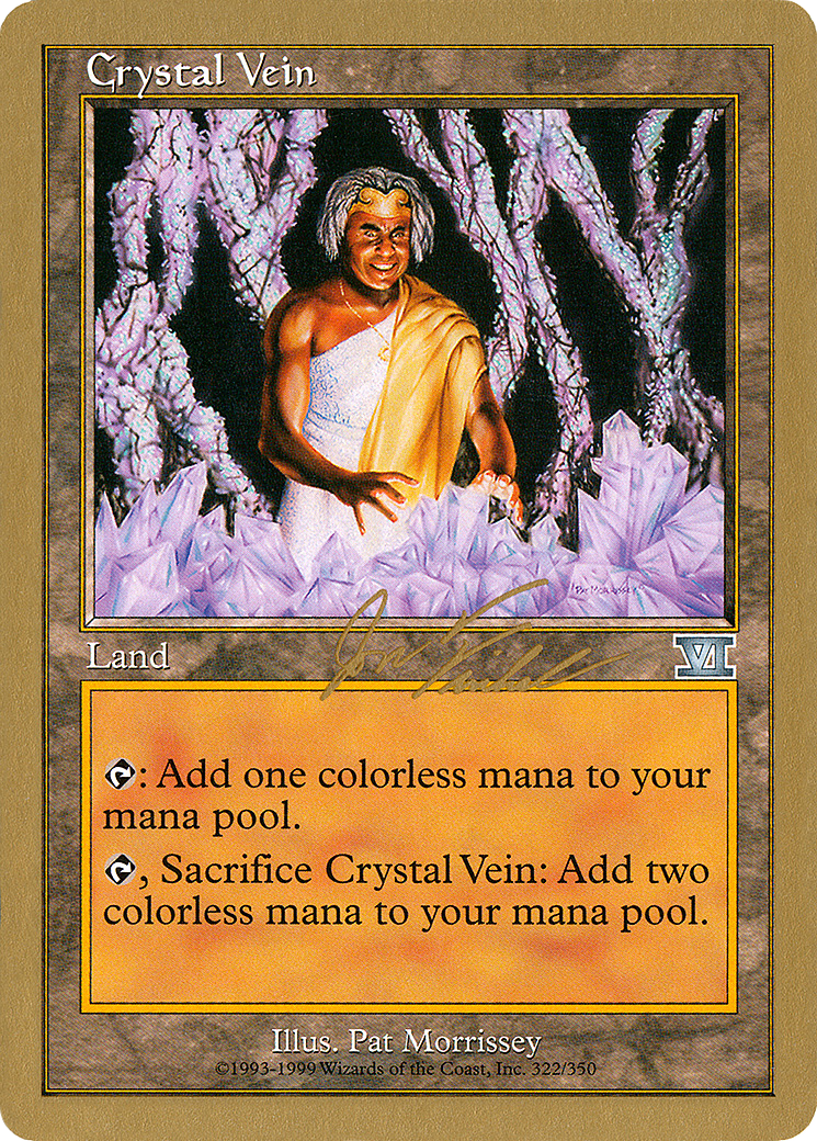 Crystal Vein - 2000 Jon Finkel (6ED) [World Championship Decks 2000]