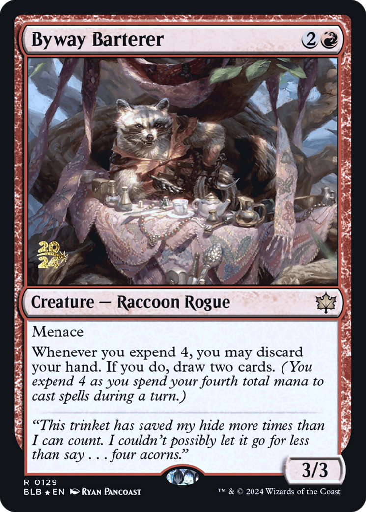 Byway Barterer (PRE-129) [Bloomburrow Promos] Foil
