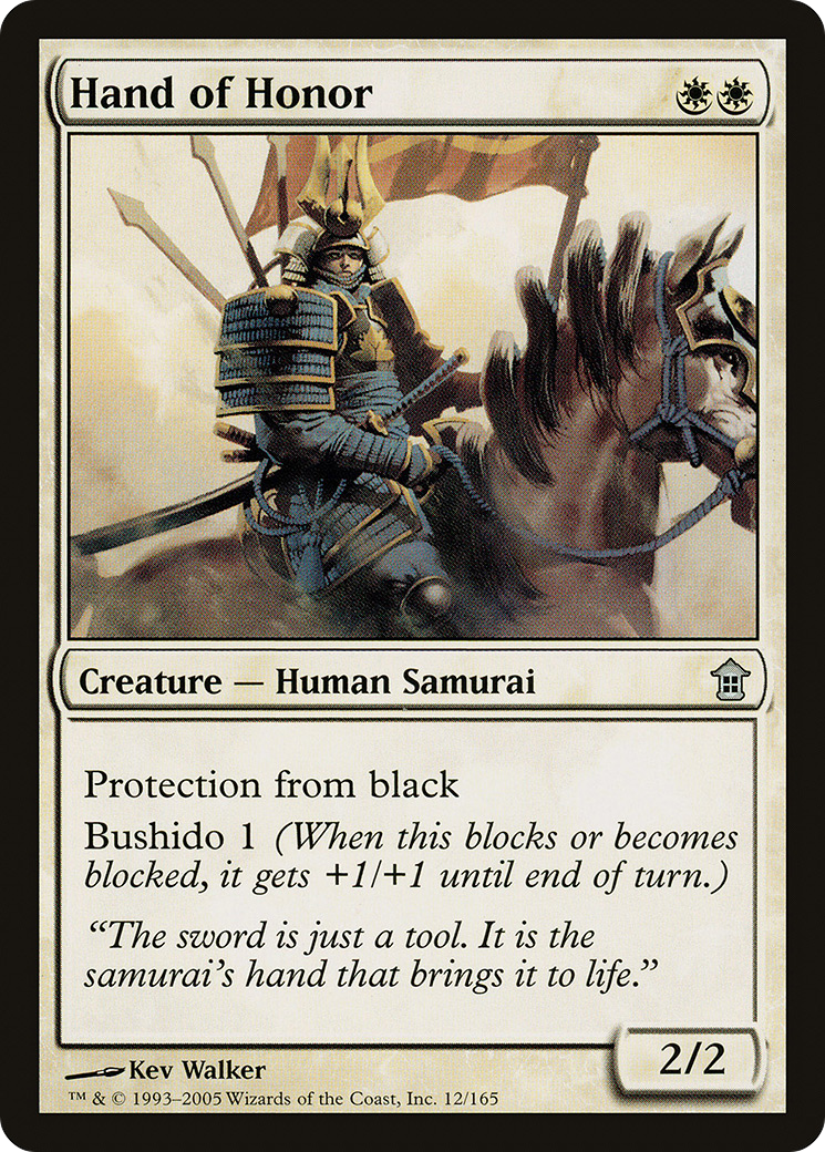 Hand of Honor (SOK-012) [Saviors of Kamigawa]