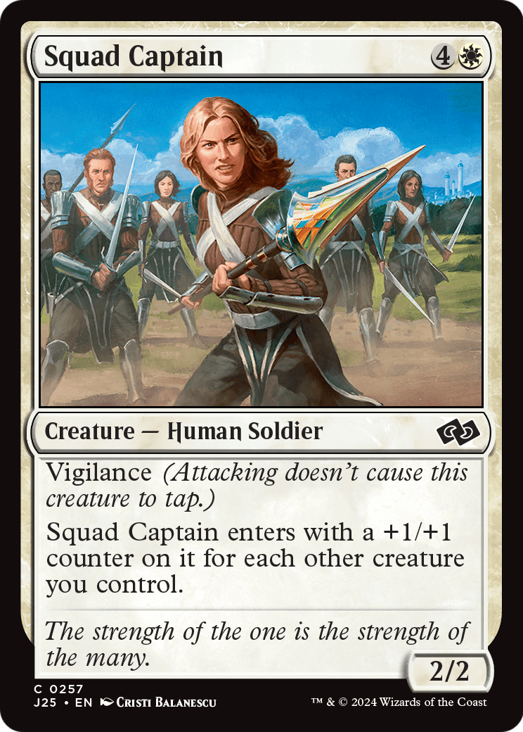 Squad Captain (J25-257) [Foundations Jumpstart]