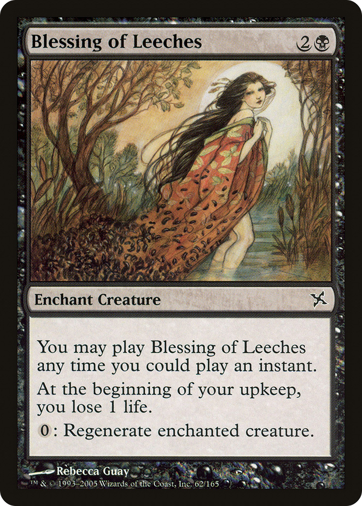 Blessing of Leeches (BOK-062) [Betrayers of Kamigawa] Foil
