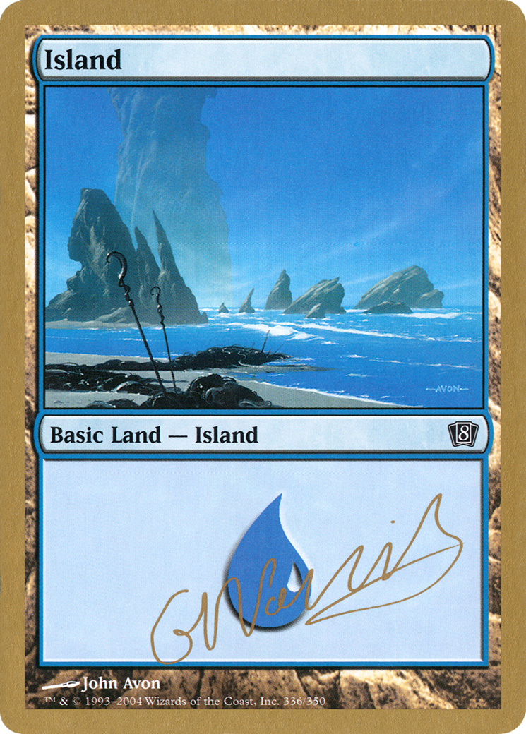 Island (336) - 2004 Gabriel Nassif (8ED) [World Championship Decks 2004]