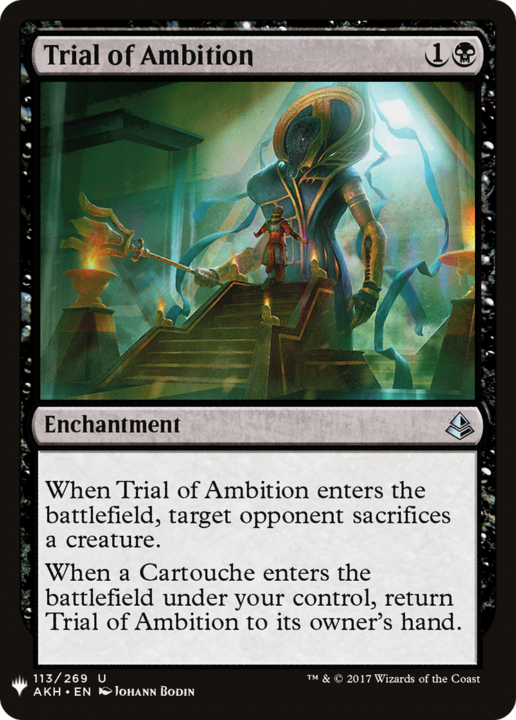 Trial of Ambition (LIST-AKH-113) [The List]
