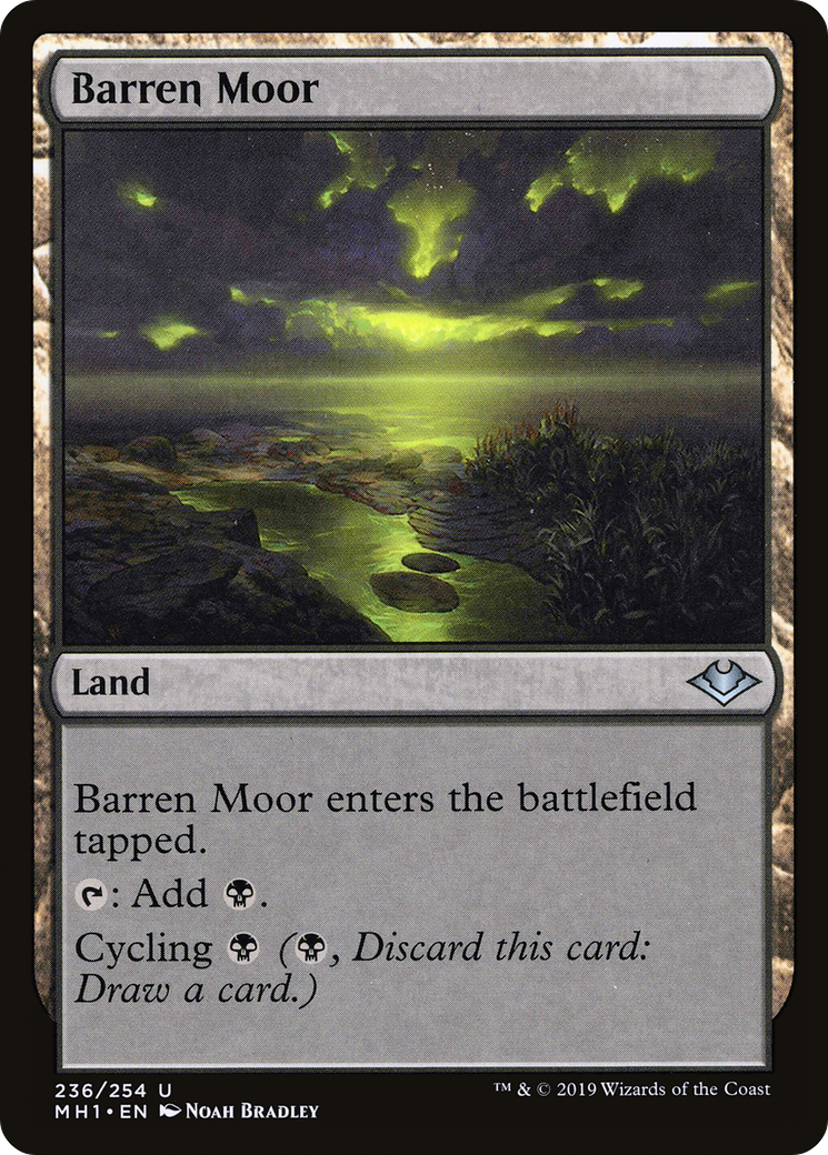 Barren Moor (MH1-236) [Modern Horizons] Foil