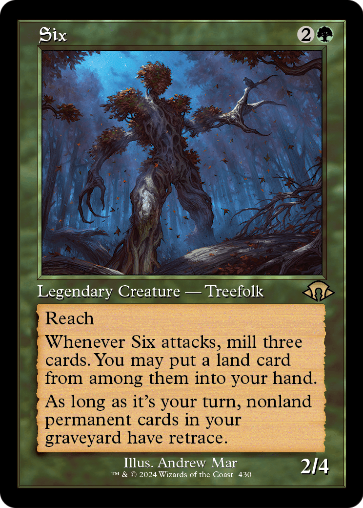 Six (Retro Frame) (MH3-430) [Modern Horizons 3] Foil