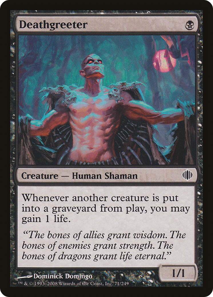 Deathgreeter (ALA-071) [Shards of Alara] Foil