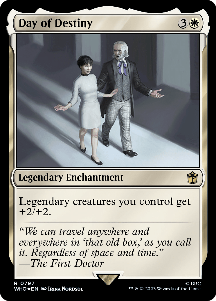 Day of Destiny (Surge Foil) (WHO-797) [Doctor Who] Foil