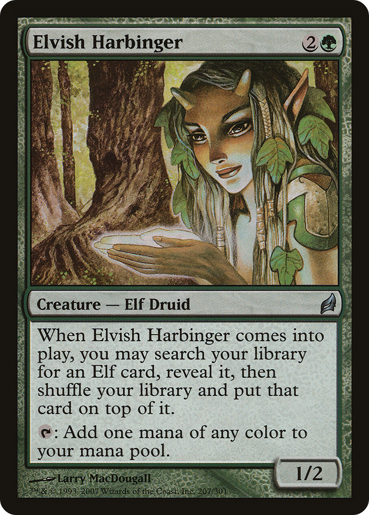 Elvish Harbinger (LRW-207) [Lorwyn]