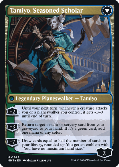 Tamiyo, Inquisitive Student (PRE-242) [Modern Horizons 3 Promos] Foil