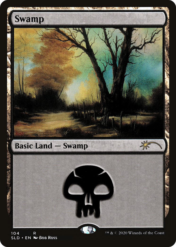 Swamp (SLD-104) (Bob Ross) [Secret Lair Drop] Foil