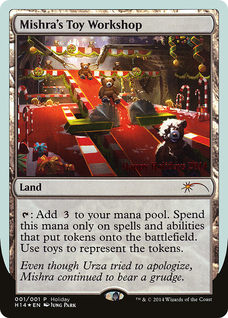 Mishra's Toy Workshop (SPECIAL-014) [Happy Holidays] Foil