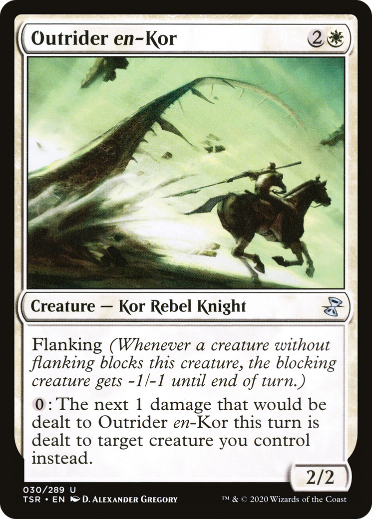 Outrider en-Kor (TSR-030) [Time Spiral Remastered] Foil