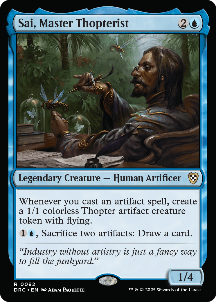 Sai, Master Thopterist (DRC-082) [Commander: Aetherdrift]