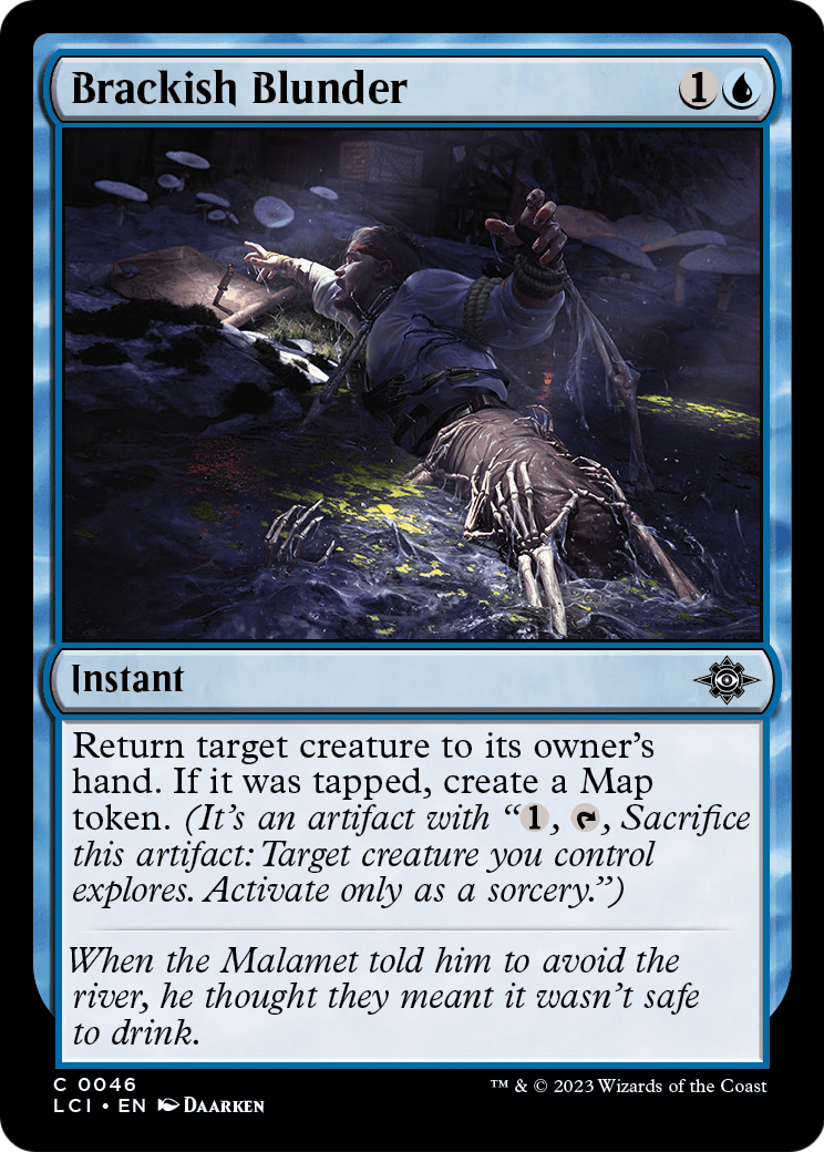 Brackish Blunder (LCI-046) [The Lost Caverns of Ixalan]