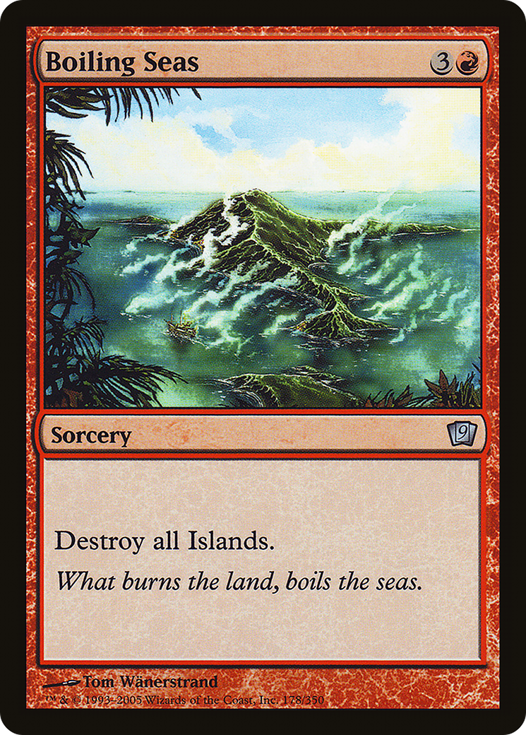 Boiling Seas (9ED-178) [9th Edition]