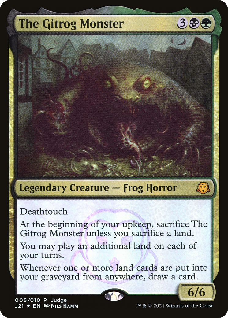 The Gitrog Monster (JDG-005) [Judge Gift Cards 2021] Foil