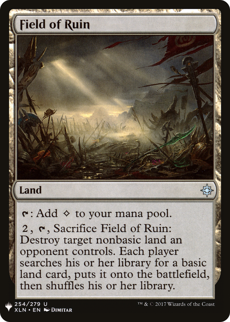 Field of Ruin (LIST-XLN-254) [The List]
