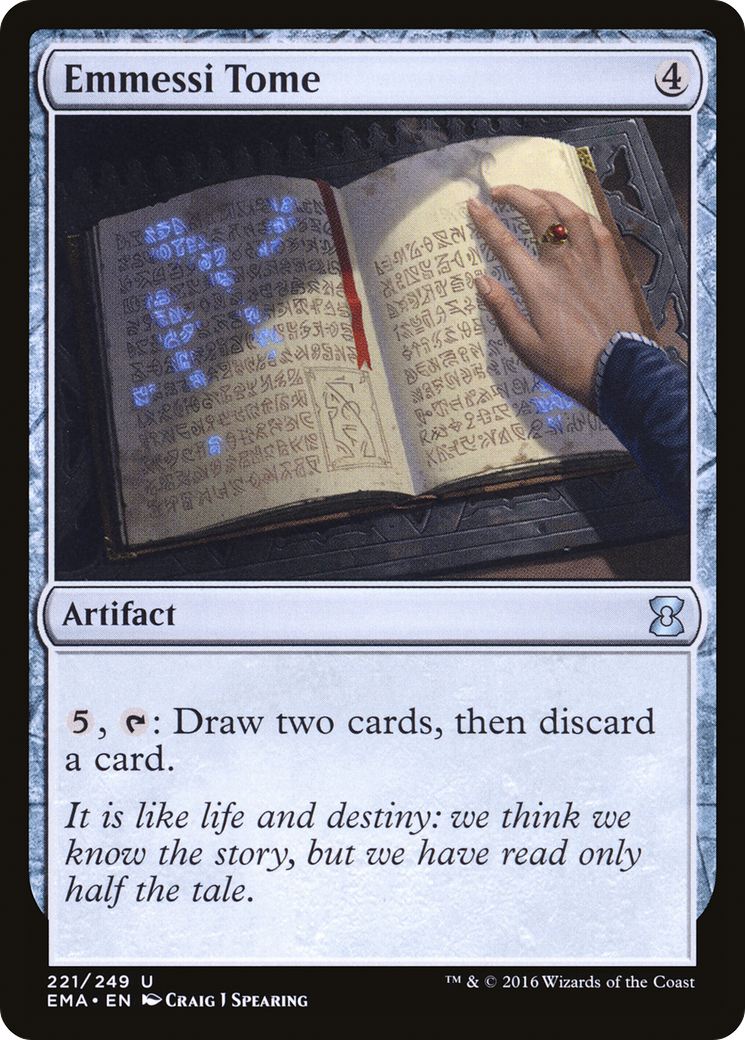 Emmessi Tome (EMA-221) [Eternal Masters] Foil