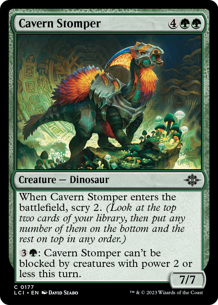 Cavern Stomper (LCI-177) [The Lost Caverns of Ixalan]