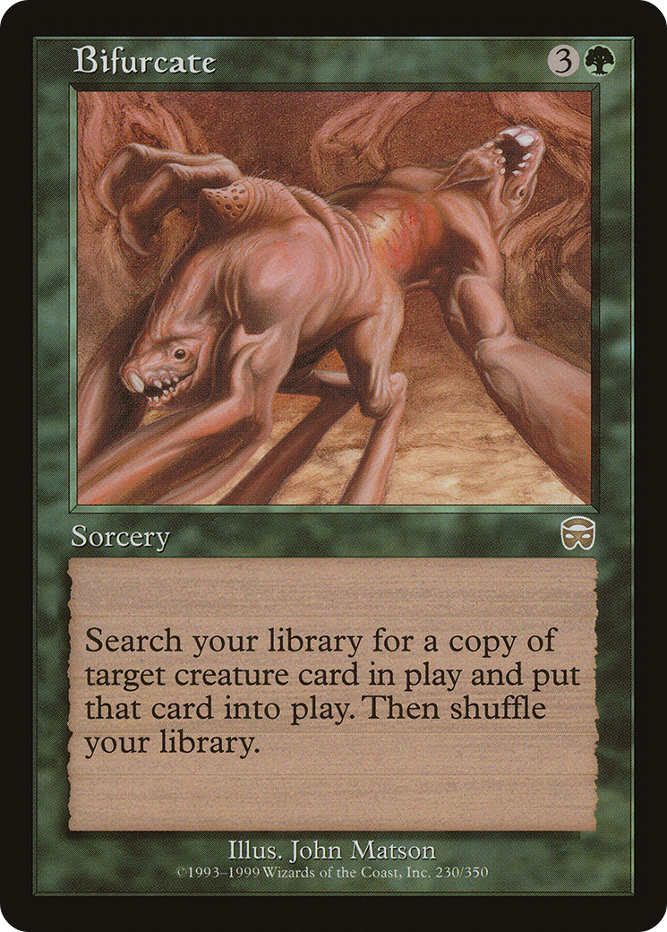 Bifurcate (MMQ-230) [Mercadian Masques] Foil