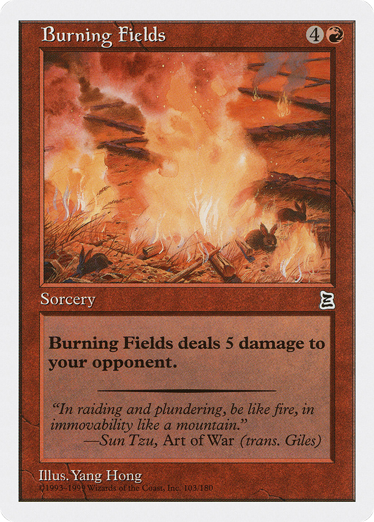 Burning Fields (PTK-103) [Portal Three Kingdoms]