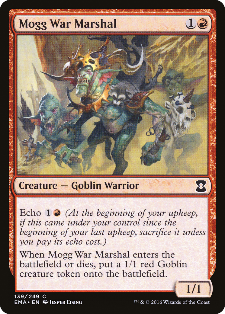 Mogg War Marshal (EMA-139) [Eternal Masters]
