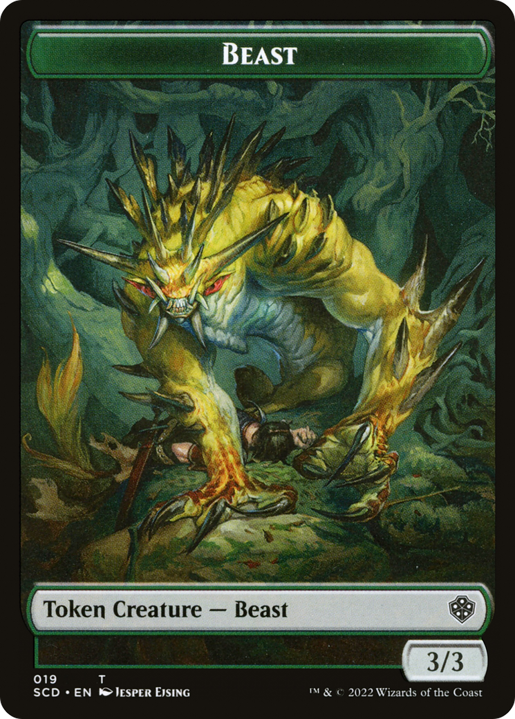 Beast (TSCD-019) [Starter Commander Deck Tokens]