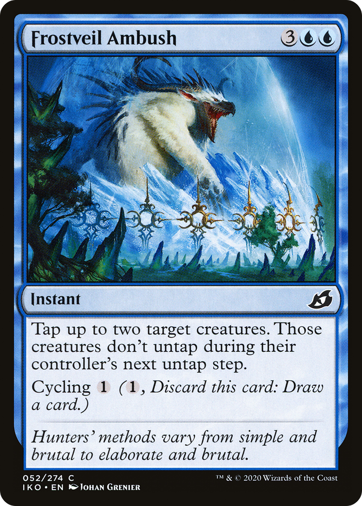 Frostveil Ambush (IKO-052) [Ikoria: Lair of Behemoths]