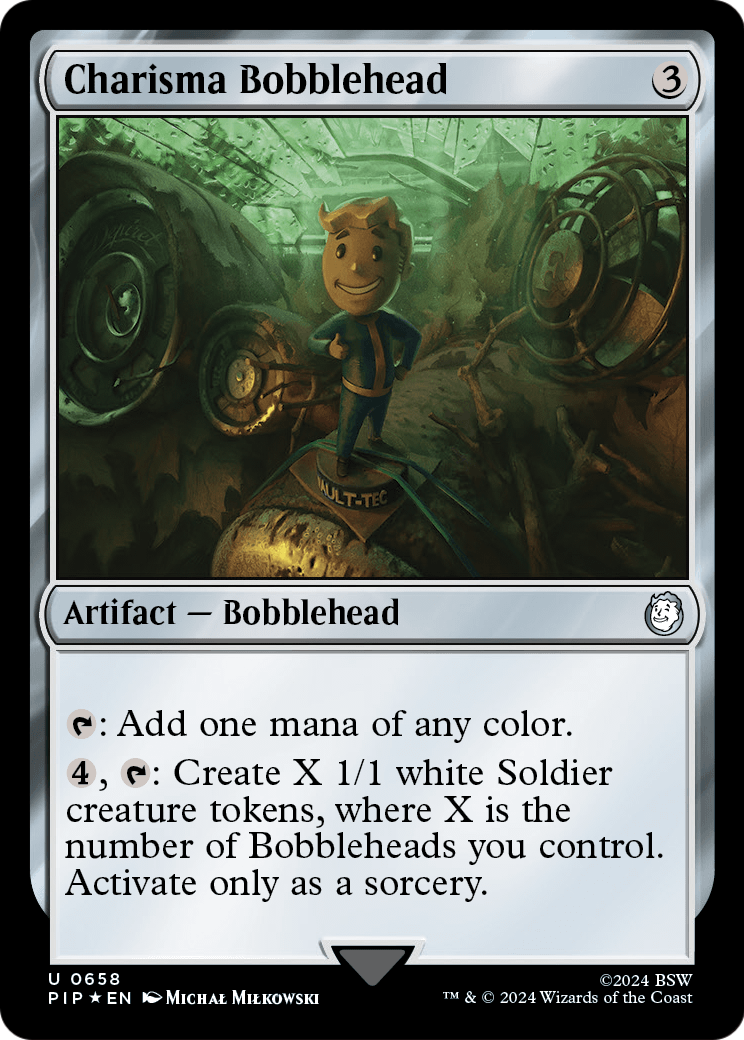 Charisma Bobblehead (Surge Foil) (PIP-658) [Fallout] Foil