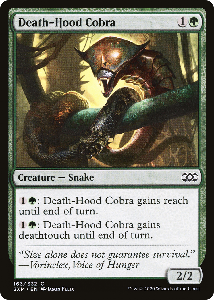Death-Hood Cobra (2XM-163) [Double Masters]