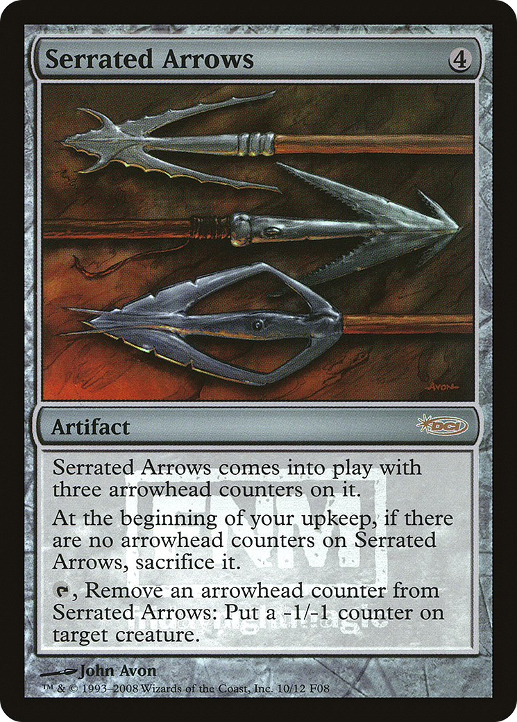 Serrated Arrows [Friday Night Magic 2008] Foil