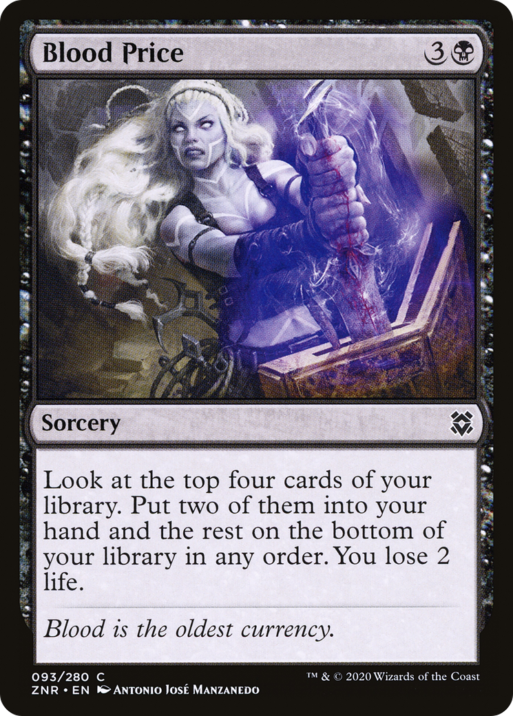 Blood Price (ZNR-093) [Zendikar Rising] Foil