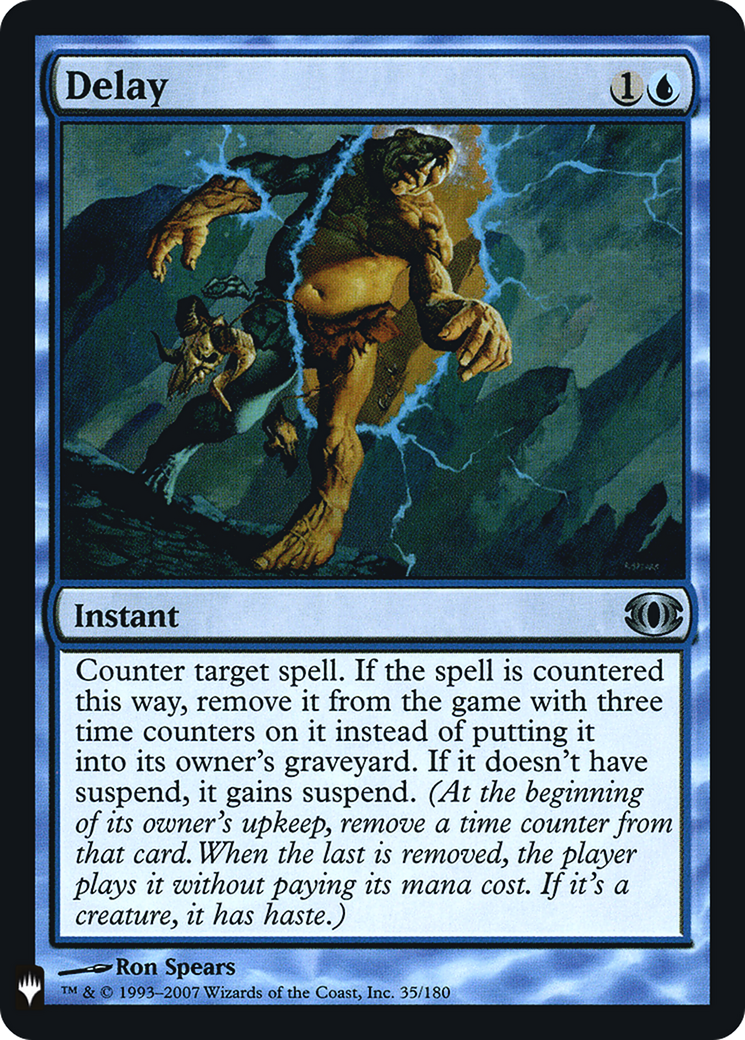 Delay (LIST-FUT-35) [The List] Foil
