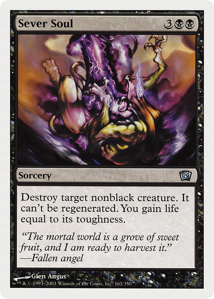 Sever Soul (8ED-162) [8th Edition] Foil