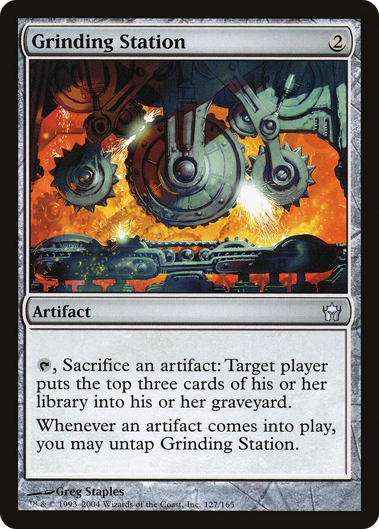 Grinding Station (5DN-127) [Fifth Dawn] Foil