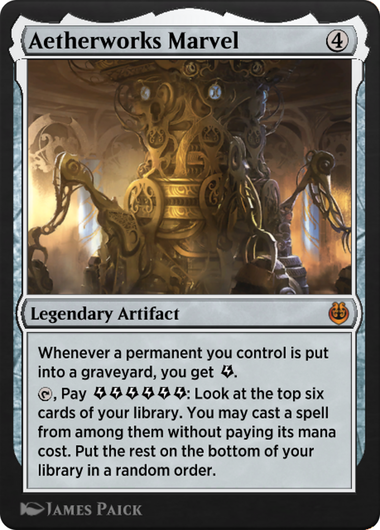 Aetherworks Marvel (KLR-219) [Kaladesh Remastered]