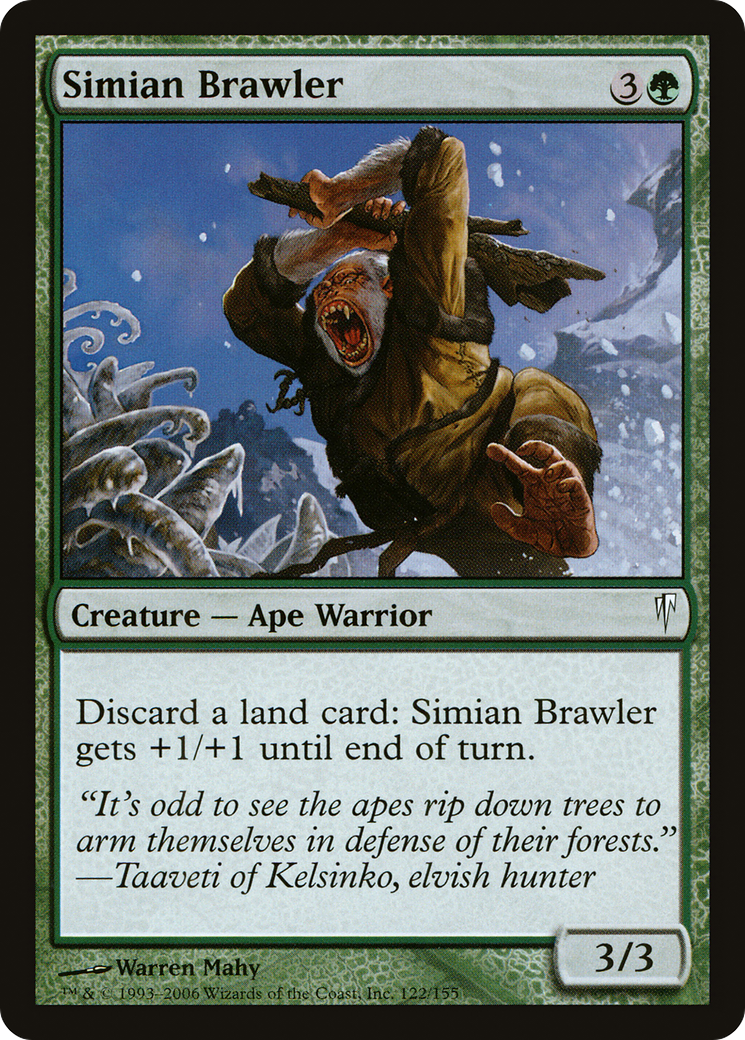 Simian Brawler (CSP-122) [Coldsnap]