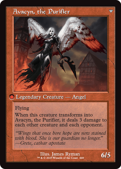 Archangel Avacyn (Retro Frame) (INR-449) [Innistrad Remastered] Foil