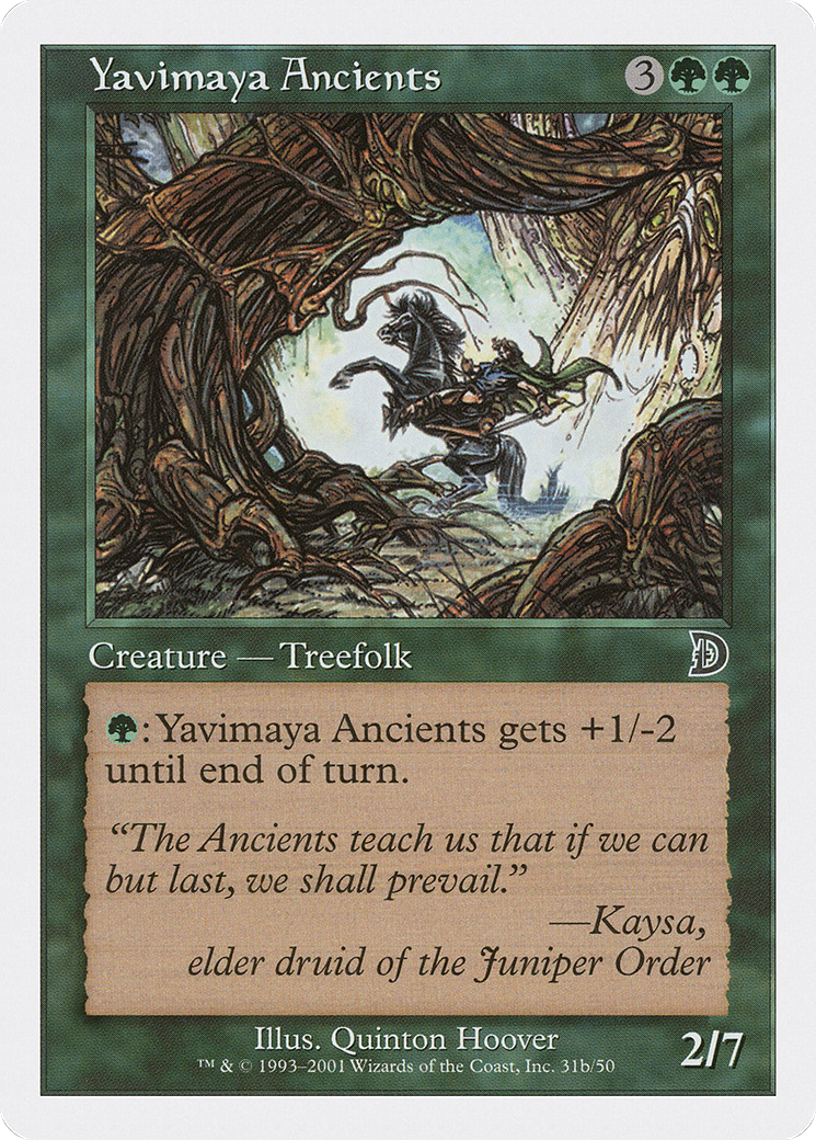 Yavimaya Ancients (DKM-31B) [Deckmasters]