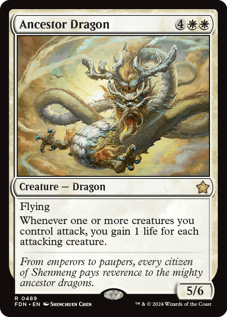 Ancestor Dragon (FDN-489) [Foundations]