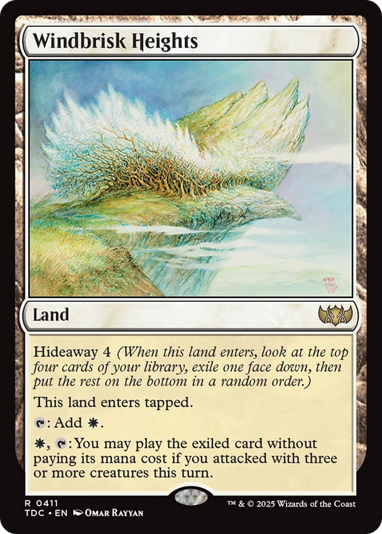Windbrisk Heights (TDC-411) [Commander: Tarkir: Dragonstorm]