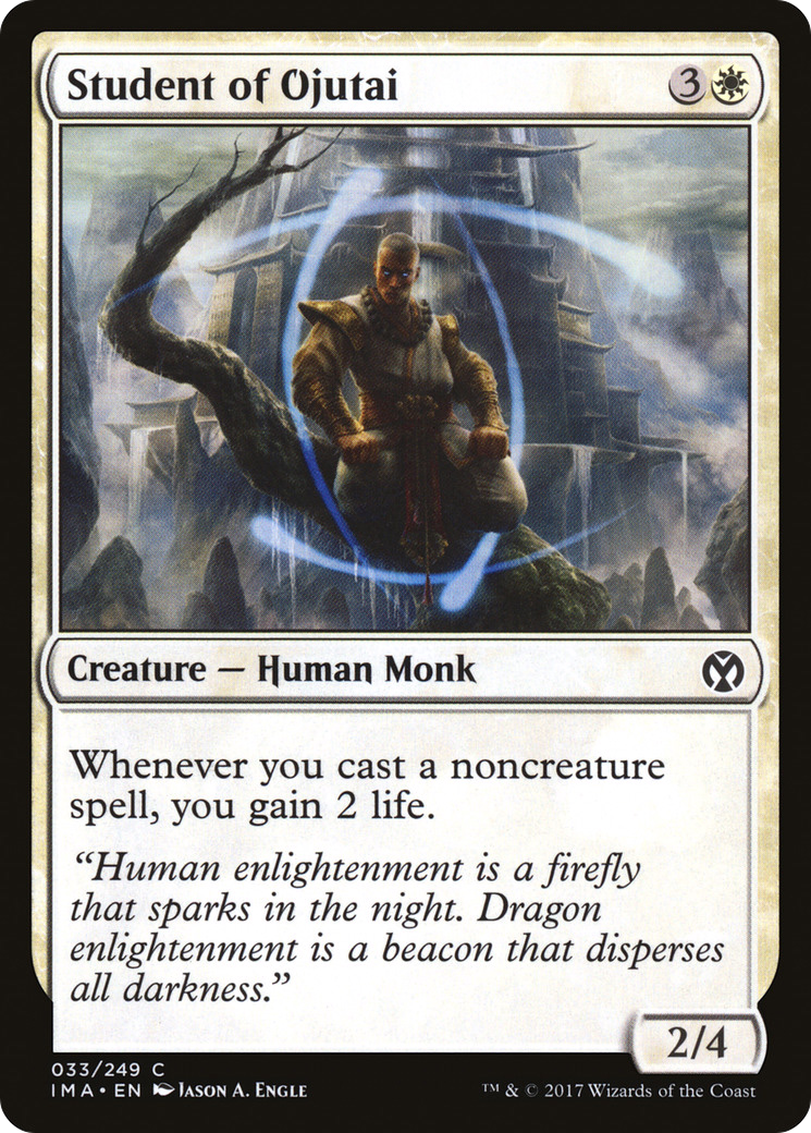 Student of Ojutai (IMA-033) [Iconic Masters] Foil